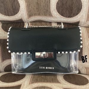 STEVE MADDEN BLACK MULTI ZELLE BAG!